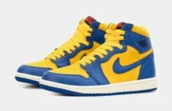 Air Jordan 1 Retro High OG Reverse Laney Womens Lifestyle Shoes (Yellow/Blue) Free Shipping 11 Air Jordan 1 Retro High OG Reverse Laney Womens Lifestyle Shoes (Yellow/Blue) Free Shipping -Boutique Shoe Store fa6335ad0f6277fe6112da1ea30e8b64