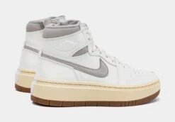 Air Jordan 1 Elevate High SE Womens Lifestyle Shoes (White/Grey) -Boutique Shoe Store fa76775f2a85e996f472617a04c5431b