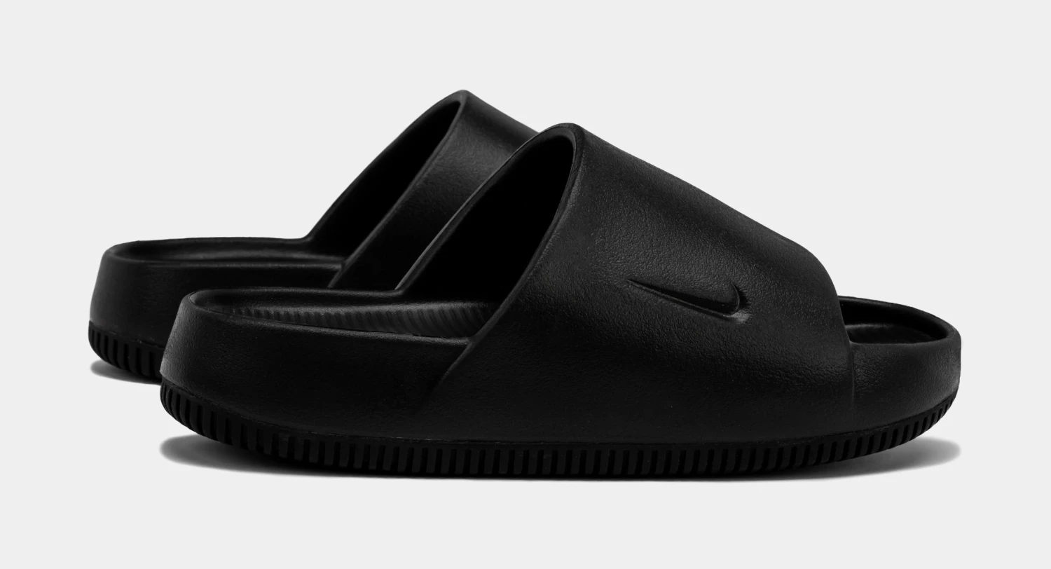 Nike Calm Slide Womens Sandals (Black) 8 Nike Calm Slide Womens Sandals (Black) - Image 6