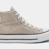 Converse Chuck Taylor All Star Lift Womens Lifestyle Shoes (Beige) -Boutique Shoe Store fbf1f88886b87c2330bc4f092905cd76