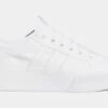 ADIDAS Nizza Platform Womens Lifestyle Shoes (White) -Boutique Shoe Store ff409e9712db9244cc899e7bcaba99a1