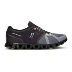 On Running Men's Cloud 5 Running Shoe - Magnet/Fossil - Regular (D)